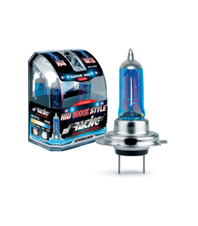 Simoni Racing Bombilla Halogena H7 (6000k) 'Hid Style' Hyperwhite. 12v/55w, Set 2 Piezas