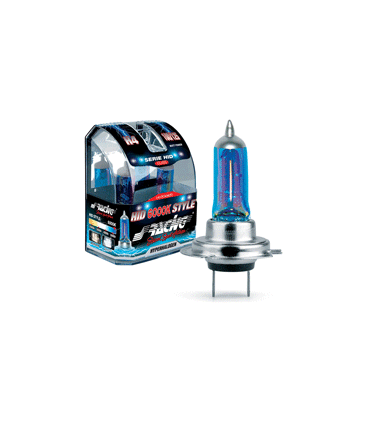 Simoni Racing Bombilla Halogena H7 (6000k) 'Hid Style' Hyperwhite. 12v/55w, Set 2 Piezas